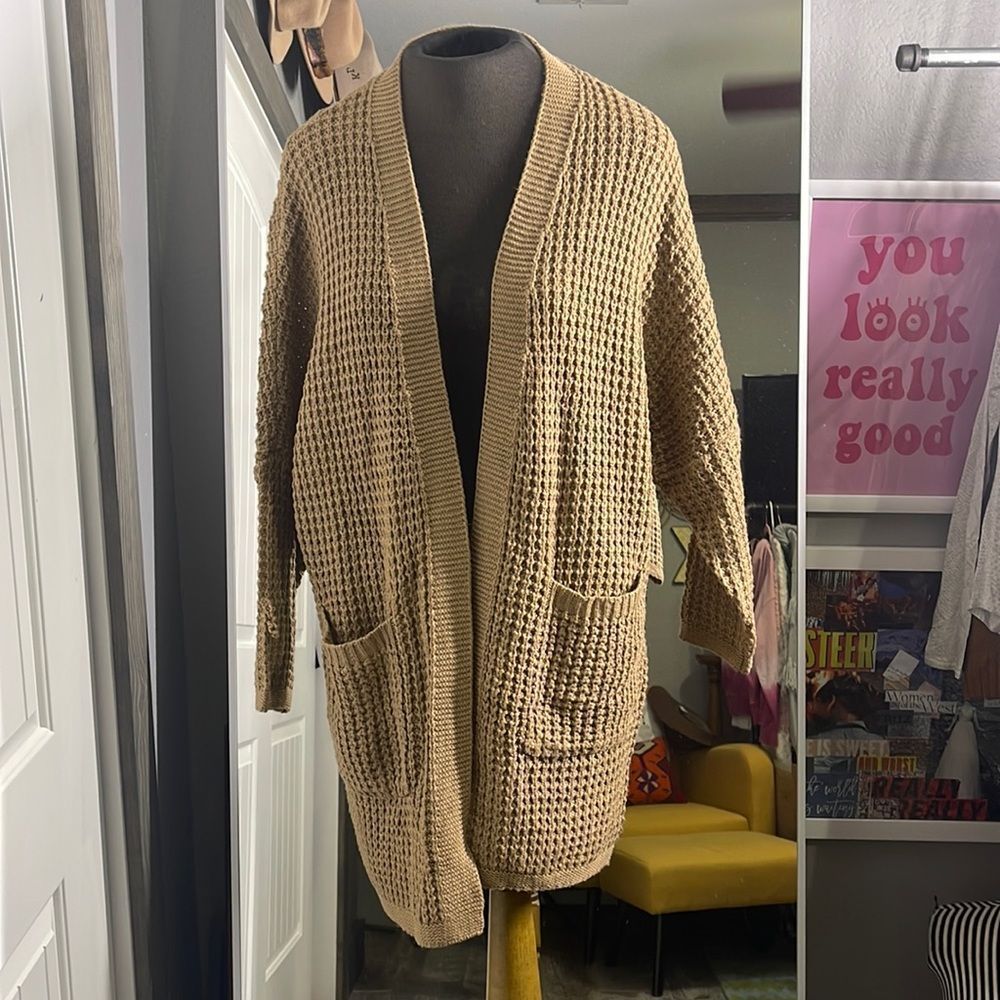 NWOT YIBOCK sweater cardigan Size: small